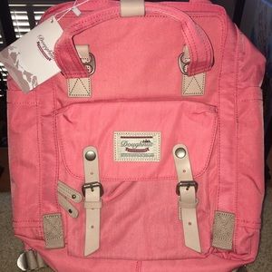 Doughnut Macaroon Backpack (Peach)